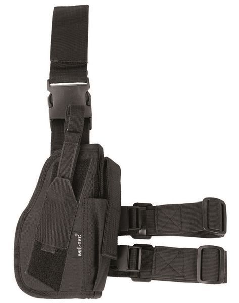 Кобура для пістолета Mil-Tec Чорна TIEFZIEHHOLSTER RECHTS (16140002) 16140002 фото