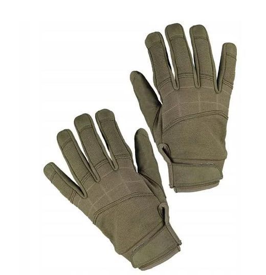Рукавиці штурмові 2XL Олива Mil-Tec ASSAULT GLOVES 2XL OLIV (12519501-906-2XL) 12519501-906-2XL фото