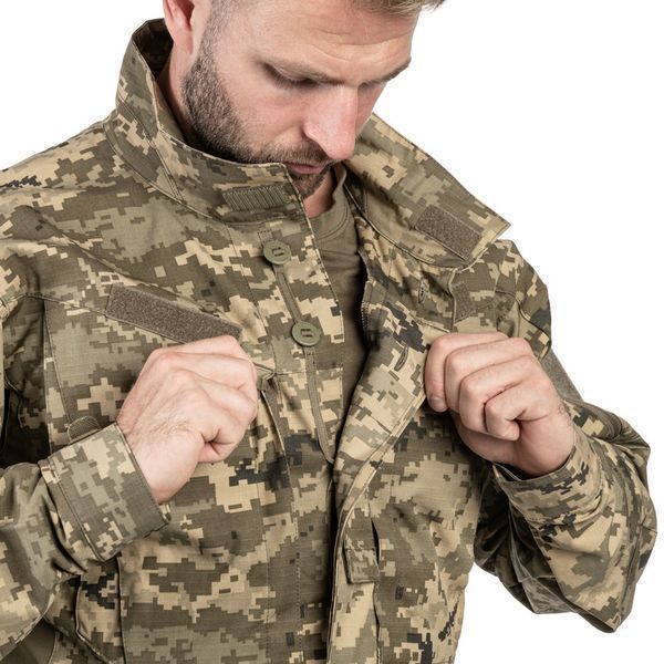 Кітель тактичний Helikon-Tex MBDU NyCo Rip-Stop Shirt XL Піксель (BL-MBD-NR-UC-B06-XL) BL-MBD-NR-UC-B06 фото