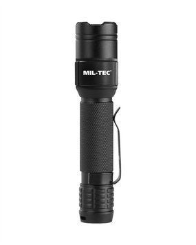 Ліхтарик Mil-Tec з чохлом 450 люмен Flashlight Tactical Mini Recharge Black (15154100) 15154100 фото