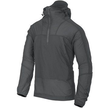 Куртка тактична Helikon-Tex Анорак Вітронепродувний Швидкосохнучий S Сірий Windrunner Windshirt WindPack - S Shadow Grey (KU-WDR-NL-35-B03-S) KU-WDR-NL-35-B03-S фото