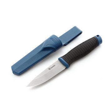 Ніж тактичний Ganzo блакитний Knife with sheath (G806-BL) G806-BL фото