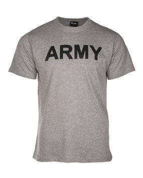 Футболка Mil-Tec армійська бавовняна XL T-shirt M.druck 'Army' Gray (11063008-905-XL) 11063008-905-XL фото