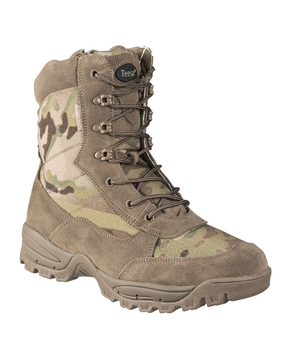 Черевики тактичні Mil-Tec Легке шнурування Мультикам 42р. TACTICAL BOOT M.YKK ZIPPER MULTICAM (12822141-009-42) 12822141-009-42 фото