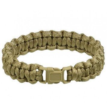Браслет з Паракорду M 15мм Койот Mil-Tec PARA ARMBAND KST.-SCHLIESSE 15MM COYOTE (16370105-903-M) 16370105-903-M фото