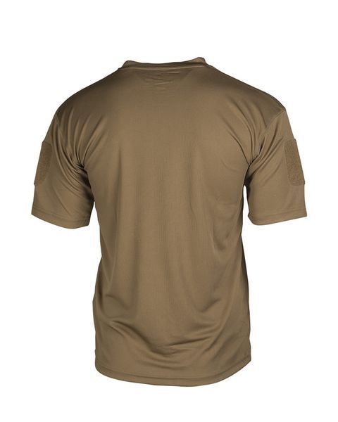 Футболка Mil-Tec швидкосохнуча XL Quick Dry T-shirt Coyote (11081019-905-XL) 11081019-905-XL фото