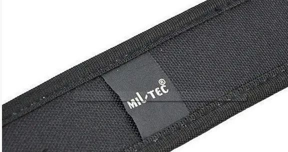 Ремінь тактичний Mil-Tec Lock System Швидке знімання Fastex 110см Чорний SCHNELLVERS.50MM SCHW. (16253002-110) 16253002-110 фото