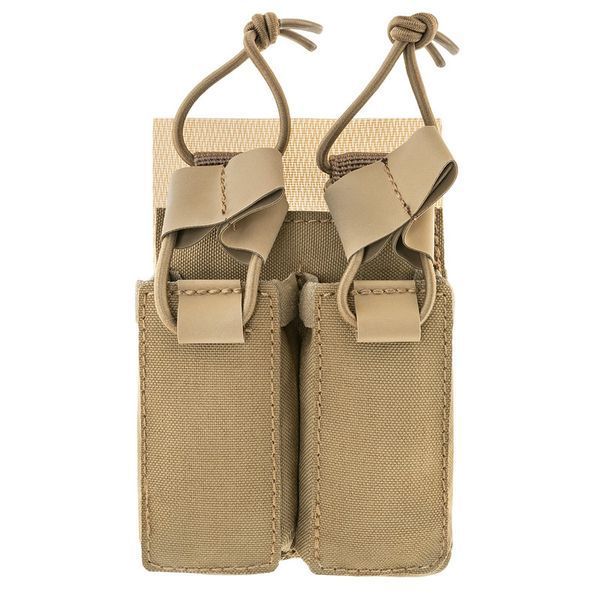 Підсумок Mil-Tec 2 магазини пістолета Pouch with Hook&Loop Backside Coyote (13495819) 13495819 фото