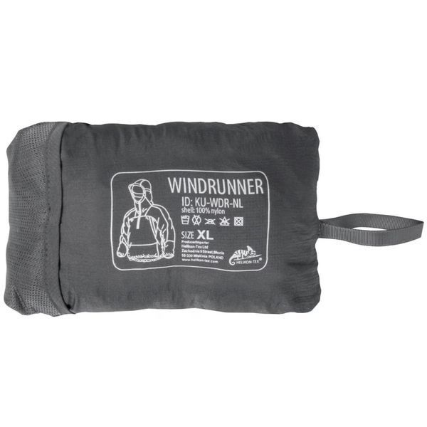 Куртка тактична Helikon-Tex Анорак Вітронепродувний Швидкосохнучий M Сірий Windrunner Windshirt WindPack - M Shadow Grey (KU-WDR-NL-35-B04-M) KU-WDR-NL-35-B04-M фото