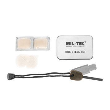 Набір для виживання Mil-Tec для розпалювання вогню Survival Fire Steel Set (15275000) 15275000 фото