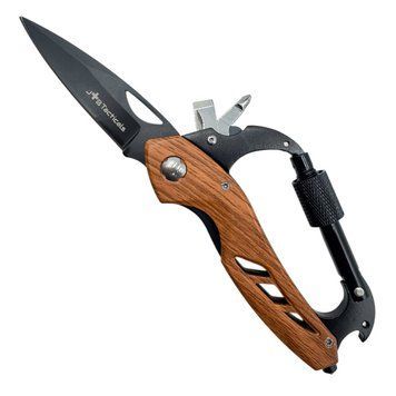 Мультитул тактичний JB Tactical 6в1 карабін Multitool Coyote (JB-MLT-0005-BRN) JB-MLT-0005-BRN фото