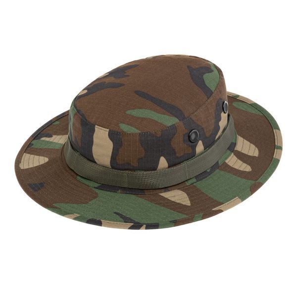 Панама тактична Mil-Tec Cotton Ripstop Hat XL Woodland (12325020-905-XL) 12325020-905-XL фото