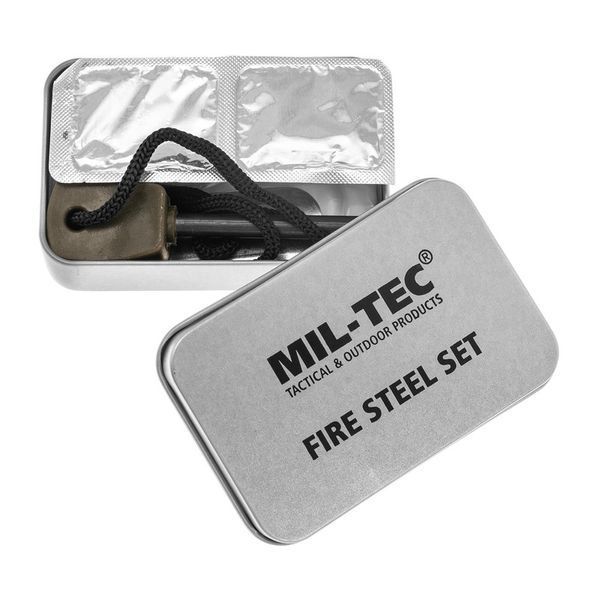 Набір для виживання Mil-Tec для розпалювання вогню Survival Fire Steel Set (15275000) 15275000 фото