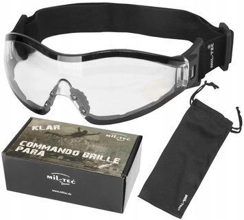 Окуляри тактичні Mil-Tec Стрілецькі захисні SCHUTZBRILLE PARA KLAR (15615200) 15615200 фото