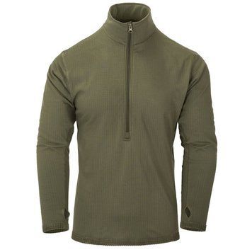 Кофта термофлісова Helikon-Tex пуловер LVL 2 Long Sleeve Termoactive 2XL Olive (BL-UN2-PO-02-B07-XXL) BL-UN2-PO-02-B07-XXL фото