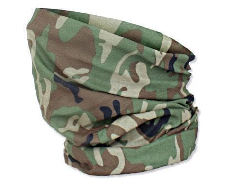 Головний убір багатофункціональний Баф Mil-Tec Multifunctional Headwear Woodland (12216020) 12216020 фото