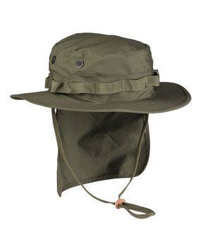 Панама тактична Mil-Tec З хвостом Захист шиї XL Олива BRIT.BOONIE R/S M.NECKFLAP OLIV (12326101-905-XL) 12326101-905-XL фото