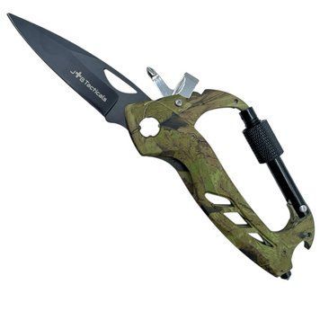 Мультитул тактичний JB Tactical 6в1 карабін Multitool Camo (JB-MLT-0005-CAM) JB-MLT-0005-CAM фото