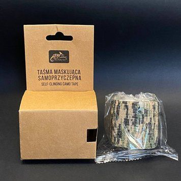 Стрічка тактична Helikon-Tex&reg; Самоклеюча маскувальна Для зброї і спорядження 5см Піксель Self-Clinging Camo Tape - USMC UCP (TM-SCG-PO-10) TM-SCG-PO-10 фото