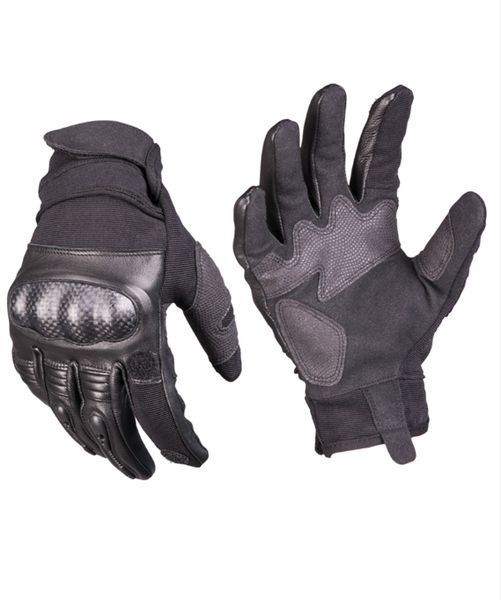 Рукавиці тактичні Mil-Tec Шкіряні із захистом XL Чорні TACTICAL GLOVES GEN.II LEDER SCHWARZ (12504402-905-XL) 12504402-905-XL фото