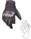 Рукавиці тактичні Mil-Tec Шкіряні із захистом XL Чорні TACTICAL GLOVES GEN.II LEDER SCHWARZ (12504402-905-XL) 12504402-905-XL фото 3