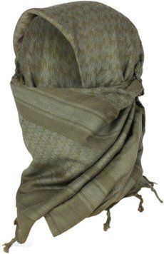 Арафатка шарф-шемаг тактичний Mil-Tec Бавовна One Size 110x110см Олива HALSTUCH 'SHEMAGH' 110X110CM OLIV-UNI (12616000) 12616000 фото