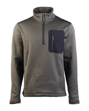 Кофта термофлісова Mil-Tec пуловер Thermo-Fleece Zip-Pullover XL Olive (10817001-905-XL) 10817001-905-XL фото