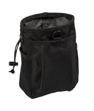 Сумка скидання магазинів Тактична Mil-Tec Складна Чорна EMPTY SHELL POUCH MOLLE SCHWARZ (16156302) 16156302 фото
