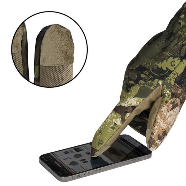 Рукавиці тактичні Mil-Tec утеплені Softshell Handschuhe Thinsulate L Phantomleaf WASP I Z3A (12521367-904-L) 12521367-904-L фото