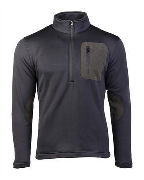Кофта термофлісова Mil-Tec пуловер Thermo-Fleece Zip-Pullover XL Black (10817002-905-XL) 10817002-905-XL фото