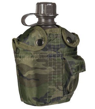 Фляга в чохлі 1Л Мультікам Mil-Tec US FELDFLASCHE KST IMP 1LTR (14505020-1000) 14505020-1000 фото