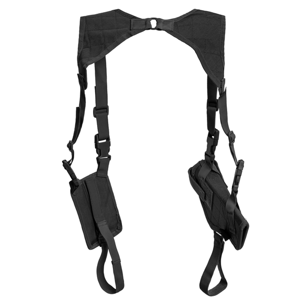 Кобура Mil-Tec із шлейками Harness Holster One size Black (16131002) 16131002 фото