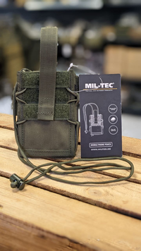 Підсумок тактичний для телефону Олива Mil-Tec HANDYTASCHE MOLLE OLIV (13492001) 13492001 фото