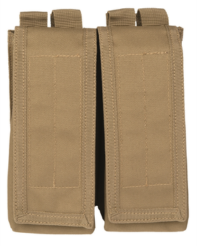 Підсумок тактичний Mil-Tec Для магазину АК47 Подвійний Койот MAG.TASCHE AK47 DOUBLE COYOTE (13496805) 13496805 фото