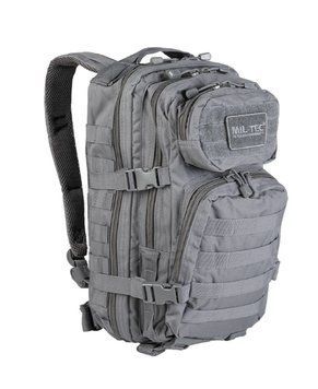 Рюкзак тактичний 20Л Сірий Mil-Tec US ASSAULT PACK SM URBAN GREY (14002008-20) 14002008-20 фото