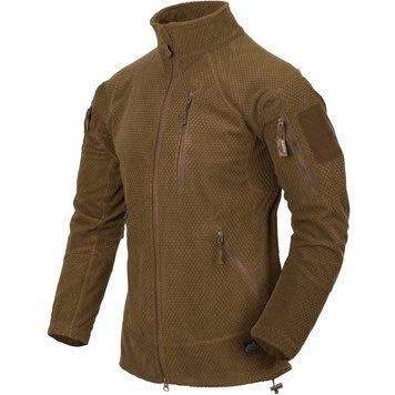 Куртка тактична Helikon-Tex флісова Alpha Tactical Jacket Grid Fleece M Coyote (BL-ALT-FG-11-B04-M) BL-ALT-FG-11-B04-M фото