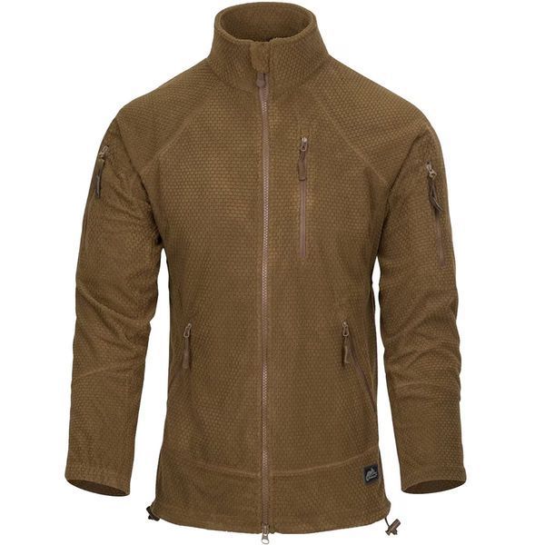 Куртка тактична Helikon-Tex флісова Alpha Tactical Jacket Grid Fleece M Coyote (BL-ALT-FG-11-B04-M) BL-ALT-FG-11-B04-M фото