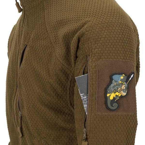 Куртка тактична Helikon-Tex флісова Alpha Tactical Jacket Grid Fleece M Coyote (BL-ALT-FG-11-B04-M) BL-ALT-FG-11-B04-M фото