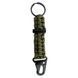 Паракордовий карабін JB Tactical кресало Paracord deployment Olive (JB-ACS-0034-GRN) JB-ACS-0034-GRN фото 1